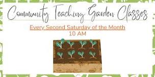 Community Teaching Garden Classes