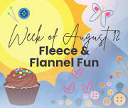 SUMMER CAMP: August 12 Week – Fleece & Flannel Fun