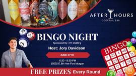 Bingo w/ Jory!!