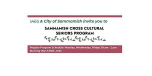 Sammamish Seniors Program,  June 2024 Meetups