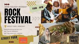 BANK HOL MONDAY ROCK FEST + STREET FOOD