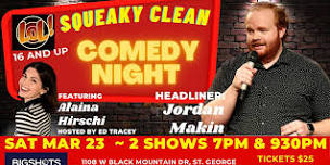 Clean Comedy Night with JORDAN MAKIN- Dry Bar / Sirius XM