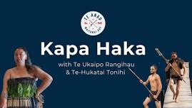 Kapa Haka Wānanga - Māori performance for beginners