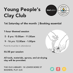 Young People's Clay Club (5 -8 yrs)