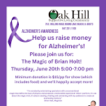 Oak Hill Finale Alzheimer’s Event