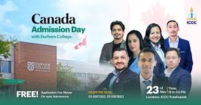 Canada Admission Day with Durham College!