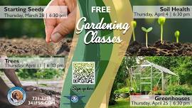 Gardening Class - Trees