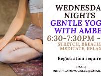 Gentle yoga on Wednesdays 6:30pm - Limerick PA