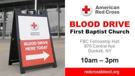 Red Cross Community Blood Drive