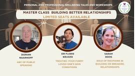 MASTER CLASS ON BUILDING BETTER RELATIONSHIPS & CULINARY EXPERIENCE