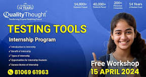 Testing Tools Free Workshop