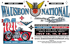 Wauseon National Antique Motorcycle Swap Meet & Races