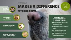 Pet Food Drive!