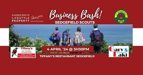 BUSINESS BOERIE BASH - SEDGEFIELD SCOUTS 4 APR