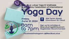 International Yoga Day at Blue Lotus Yoga