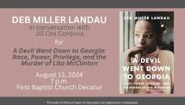 Deb Miller Landau in conversation with Jill Cox Cordova