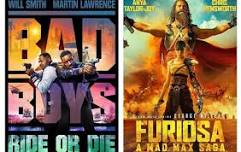 DOUBLE FEATURE: BAD BOYS- RIDE OR DIE (R) and FURIOSA- A MAD MAX SAGA (R)