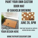 Custom Door Mats @ Oakholm Brewing