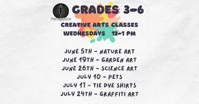 Creative Arts for Preschool Summer Classes