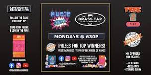 Music BINGO  | The Brass Tap - California MD - MON 630p @LeaderboardGames