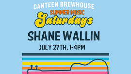 Shane Wallin at Brewhouse Summer Music Saturdays