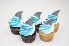 Shark Cupcakes (for children entering grades 1-5)