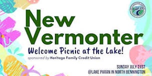 New Vermonter Welcome Picnic at Lake Paran!