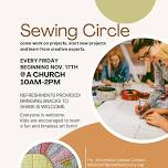 Sewing Circle at A Church