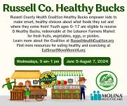 Russell County Healthy Kids Bucks at Lebanon Farmers Market