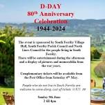 D-Day 80th Anniversary Afternoon Tea