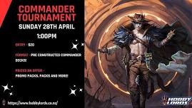 Commander Pre Constructed Tournament