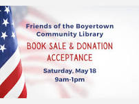 Book Sale & Donation Acceptance Day