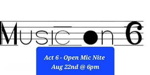 MJ Music on 6 Act 6 - OPEN MIC NIGHT! FINAL ACT!