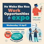 He Waka Eke Noa - Work Opportunities Expo