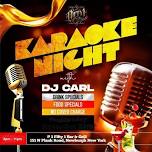 1Fifty1 Bar and Grill Karaoke Night Wed Apr 24th 8pm with DJ Carl