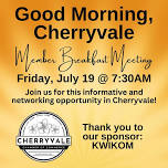 Good Morning, Cherryvale - Member Breakfast Meeting