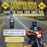 Share the Road, Look Twice Ride!