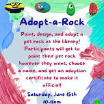 Ages 3-12 Adopt-a-Rock