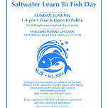 Saltwater Learn to Fish Day