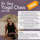 Yin Yang Yoga with Des