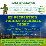 EB Recreation Family Kickball Night! (Brunswick the Bear's Summer Bonanza)