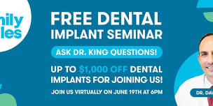 Free Virtual Dental Implant Seminar