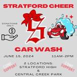 Stratford Knights HS Cheerleaders' Vehicle Wash Fundraiser