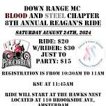 DRMC Blood and Steel 8th Annual Reagan's Ride