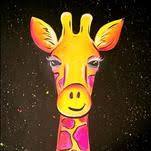 BLACKLIGHT KIDS CAMP: Glow Animals - Giraffe