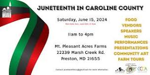 Juneteenth in Caroline County