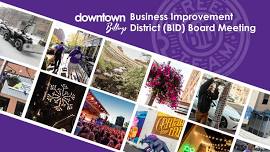 Business Improvement District (BID) Board Meeting