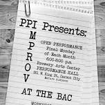 PPI Presents | Improv At The BAC | Workshop | Mondays