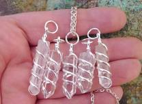 WIRE-WRAPPING CRYSTALS