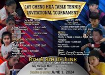 1st Cheng Hua Table Tennis Invitational Tournament